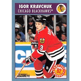 Řadové karty - Kravchuk Igor - 1992-93 Score Canadian No.454