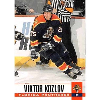 Řadové karty - Kozlov Viktor - 2003-04 Pacific No.146
