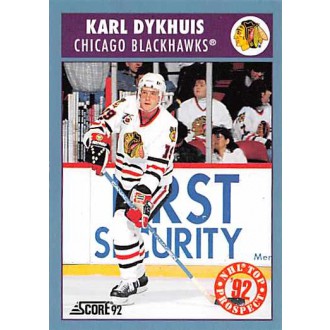 Řadové karty - Dykhuis Karl - 1992-93 Score Canadian No.462