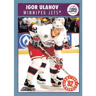 Řadové karty - Ulanov Igor - 1992-93 Score Canadian No.467