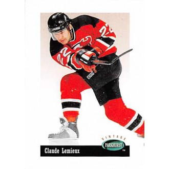Insertní karty - Lemieux Claude - 1994-95 Parkhurst Vintage No.V59