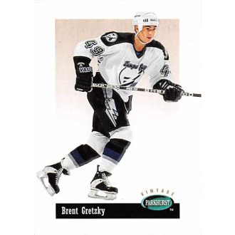 Insertní karty - Gretzky Brent - 1994-95 Parkhurst Vintage No.V62