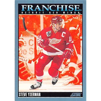 Řadové karty - Yzerman Steve - 1992-93 Score Canadian No.423