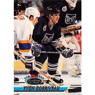 Řadové karty - Corriveau Yvon - 1993-94 Stadium Club No.9