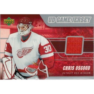 Jersey karty - Osgood Chris - 2006-07 Upper Deck Game Jerseys No.J-CO