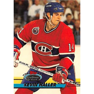 Řadové karty - Haller Kevin - 1993-94 Stadium Club No.53
