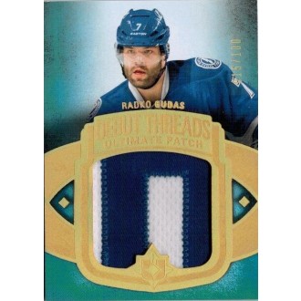 Češi v NHL - Gudas Radko - 2013-14 Ultimate Collection Debut Threads Patches No.UDT-RG