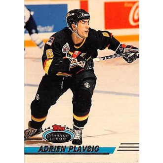 Řadové karty - Plavsic Adrien - 1993-94 Stadium Club No.201