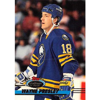 Řadové karty - Presley Wayne - 1993-94 Stadium Club No.233