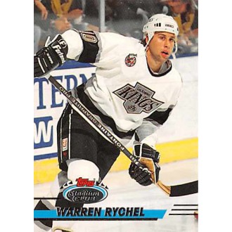 Řadové karty - Rychel Warren - 1993-94 Stadium Club No.258