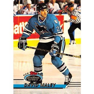 Řadové karty - Maley David - 1993-94 Stadium Club No.259