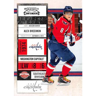 Řadové karty - Ovechkin Alex - 2010-11 Playoff Contenders No.40