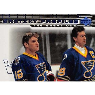 Insertní karty - Gretzky Wayne, Hull Brett - 1999-00 Upper Deck Gretzky Profiles No.GP6