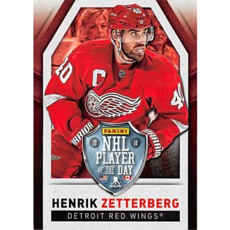 Řadové karty - Zetterberg Henrik - 2013-14 Panini Player of the Day No.8