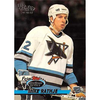 Řadové karty - Rathje Mike - 1993-94 Stadium Club No.322