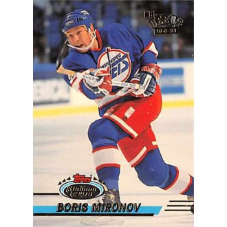 Řadové karty - Mironov Boris - 1993-94 Stadium Club No.338