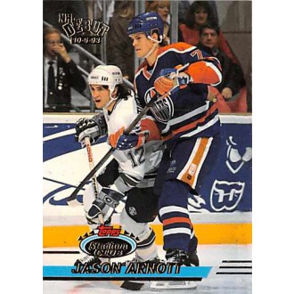 Řadové karty - Arnott Jason - 1993-94 Stadium Club No.345