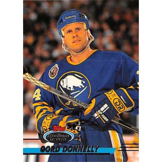 Řadové karty - Donnelly Gord - 1993-94 Stadium Club No.396