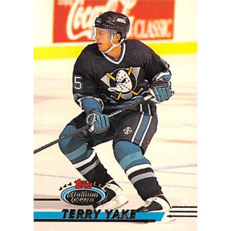 Řadové karty - Yake Terry - 1993-94 Stadium Club No.490