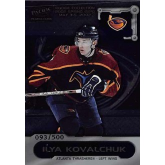 Řadové karty - Kovalchuk Ilya - 2001-02 Pacific Spring Expo Rookie Collection No.2