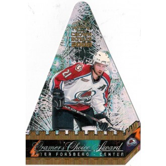 Insertní karty - Forsberg Peter - 1999-00 Crown Royale Cramers Choice Jumbos No.3