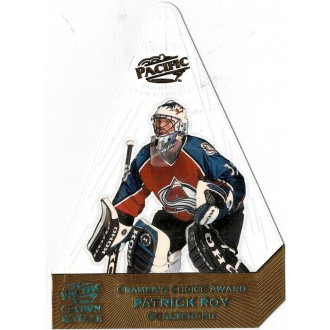 Insertní karty - Roy Patrick - 1998-99 Crown Royale Cramers Choice Jumbos No.5