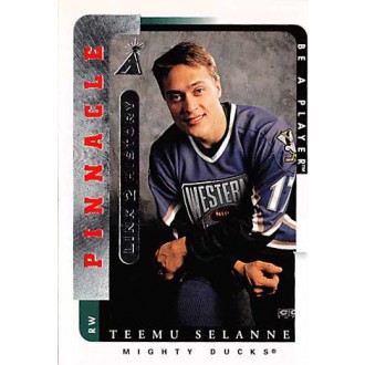Insertní karty - Selanne Teemu - 1996-97 Be A Player Link to History No.LTH1B