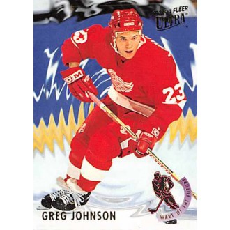 Insertní karty - Johnson Greg - 1993-94 Ultra Wave of the Future No.7