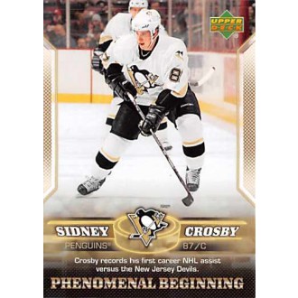 Insertní karty - Crosby Sidney - 2005-06 Upper Deck Phenomenal Beginnings No.3