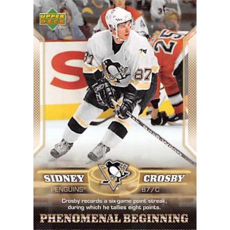 Insertní karty - Crosby Sidney - 2005-06 Upper Deck Phenomenal Beginnings No.5
