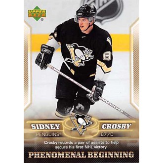 Insertní karty - Crosby Sidney - 2005-06 Upper Deck Phenomenal Beginnings No.6