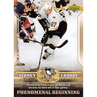 Insertní karty - Crosby Sidney - 2005-06 Upper Deck Phenomenal Beginnings No.8
