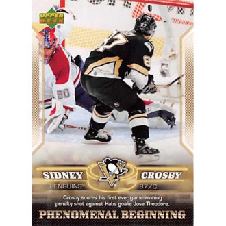 Insertní karty - Crosby Sidney - 2005-06 Upper Deck Phenomenal Beginnings No.9