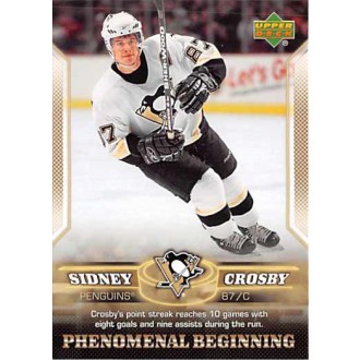 Insertní karty - Crosby Sidney - 2005-06 Upper Deck Phenomenal Beginnings No.15