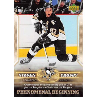 Insertní karty - Crosby Sidney - 2005-06 Upper Deck Phenomenal Beginnings No.17