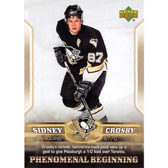 Insertní karty - Crosby Sidney - 2005-06 Upper Deck Phenomenal Beginnings No.18
