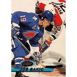 Řadové karty - Sakic Joe - 1993-94 Stadium Club No.32