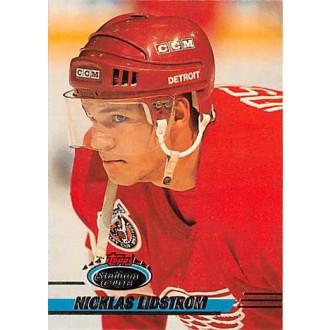 Řadové karty - Lidstrom Nicklas - 1993-94 Stadium Club No.196