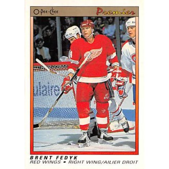 Řadové karty - Fedyk Brent - 1990-91 OPC Premier No.31