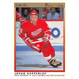 Řadové karty - Garpenlov Johan - 1990-91 OPC Premier No.35