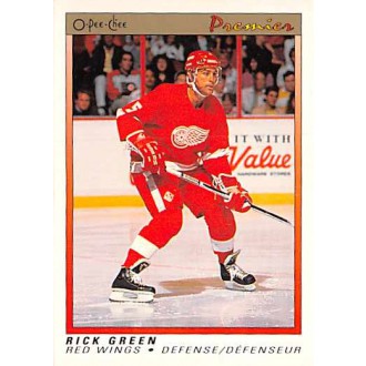 Řadové karty - Green Rick - 1990-91 OPC Premier No.37