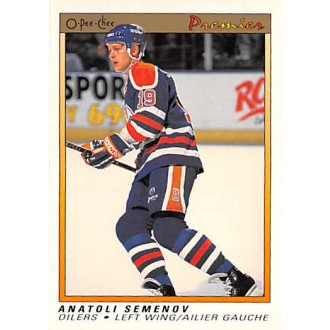 Řadové karty - Semenov Anatoli - 1990-91 OPC Premier No.104
