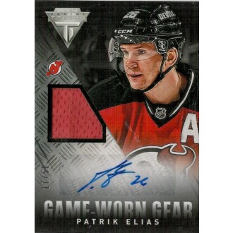 Jersey karty - Eliáš Patrik - 2013-14 Titanium Game Worn Gear Autographs No.GA-PEL