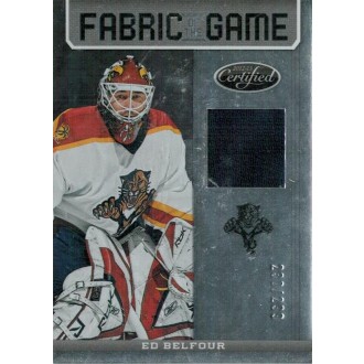 Jersey karty - Belfour Ed - 2012-13 Certified Fabric of the Game  No.FOG-BEL