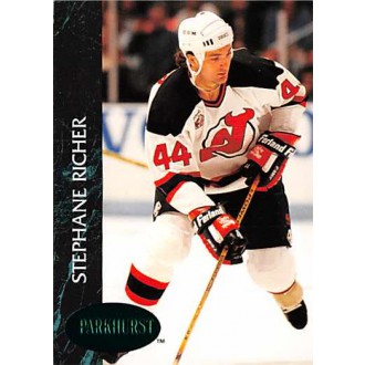 Paralelní karty - Richer Stephane - 1992-93 Parkhurst Emerald Ice No.91