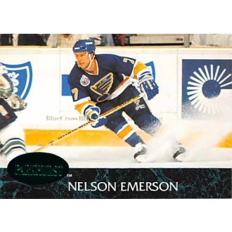 Paralelní karty - Emerson Nelson - 1992-93 Parkhurst Emerald Ice No.152