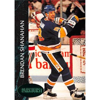 Paralelní karty - Shanahan Brendan - 1992-93 Parkhurst Emerald Ice No.156