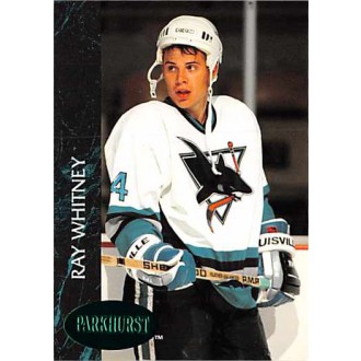 Paralelní karty - Whitney Ray - 1992-93 Parkhurst Emerald Ice No.160
