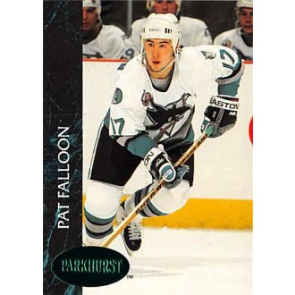 Paralelní karty - Falloon Pat - 1992-93 Parkhurst Emerald Ice No.161