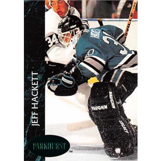 Paralelní karty - Hackett Jeff - 1992-93 Parkhurst Emerald Ice No.162